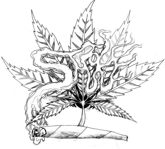 Creative Cannabis Drawings - The 2021 Collection ...